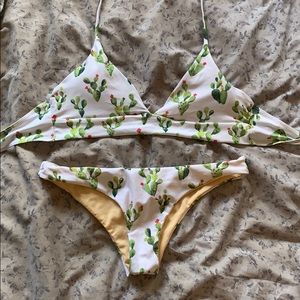 Cactus Print Bikini 🌵